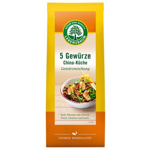 Bio 5 Gewürze China-Küche 40g von LEBENSBAUM