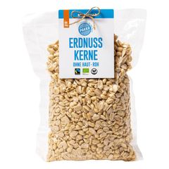 Bio Erdnüsse blanchiert 1000g - 5er Vorteilspack von Pakka