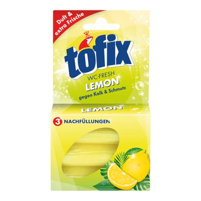 WC-Stein Nachfüllung Lemon 3ct von Tofix