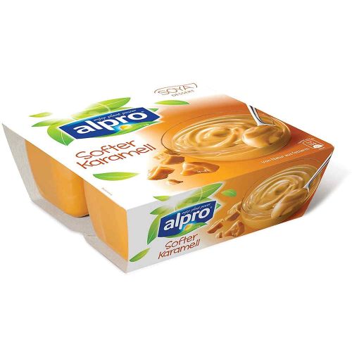Alpro® Soja-Dessert Softer Karamell 4x125g