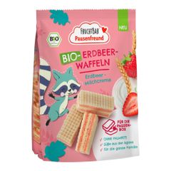 Bio Erdbeer-Waffeln 100g - 7er Vorteilspack von Fruchtbar