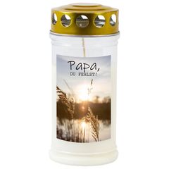 Grabkerze 'Papa'  4 Tage von Jeka