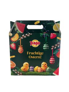 Pago Probierbox Geschenkkarton gefüllt mit 10 Sorten Pago von Pago online kaufen | Pago Onlineshop