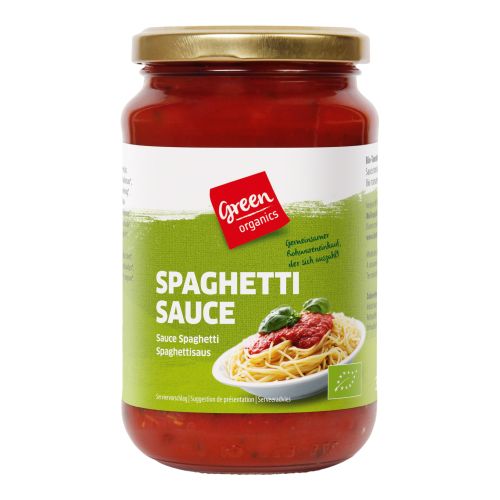 Organic spaghetti sauce 360g - value pack of 6 from Green Organics