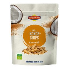 Bio Kokoschips Karamell 55g - 9er Vorteilspack von Morgenland