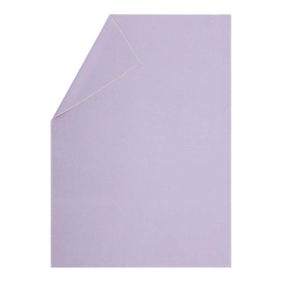 Light Cozy Blanket Solid Color Lavender 140x200cm by David Fussenegger
