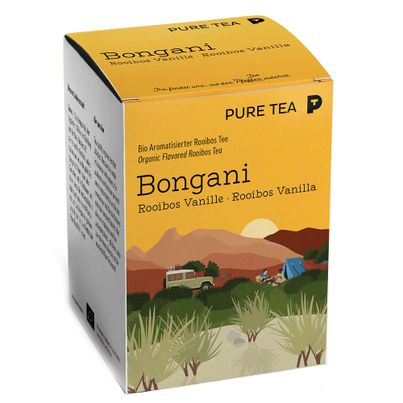 Bio Puretea Bongani Rooibos Vanille 15 Beutel von Coffee and Flavor