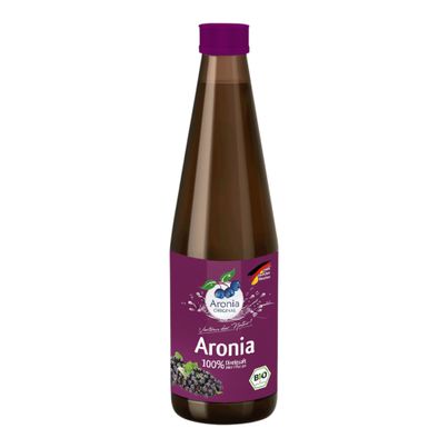 Bio Aronia 100% Direktsaft EW 330ml - 12er Vorteilspack von Aronia Original