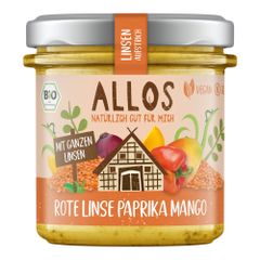 Bio Rote Linse Paprika Mango 140g - 6er Vorteilspack von Allos