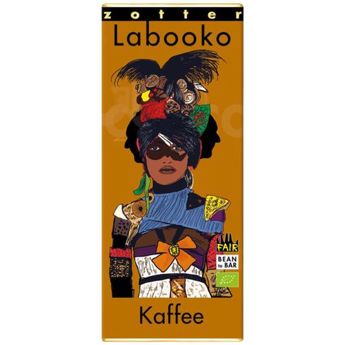 Bio Schokolade Labooko Kaffee 70g - 10er Vorteilspack von Zotter