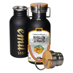 emil-Marillen Schnaps 35%vol 500ml Edelstahl Kanne