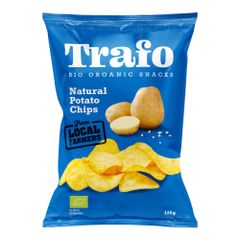 Bio Chips natural gesalzen 125g - 12er Vorteilspack von Trafo
