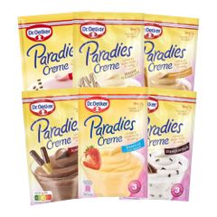 Dr. Oetker tasting set "Cream of Paradise 6 pcs"