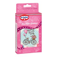 Dr. Oetker Sugar Decor Sign Bicycle 17g