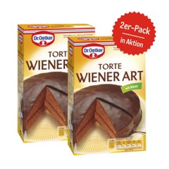 Dr. Oetker Torte Wiener Art 650g 2er-Set