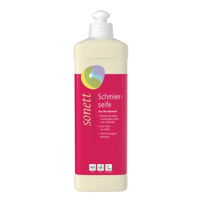 Bio Schmierseife flüssig 500ml - 6er Vorteilspack von Sonett