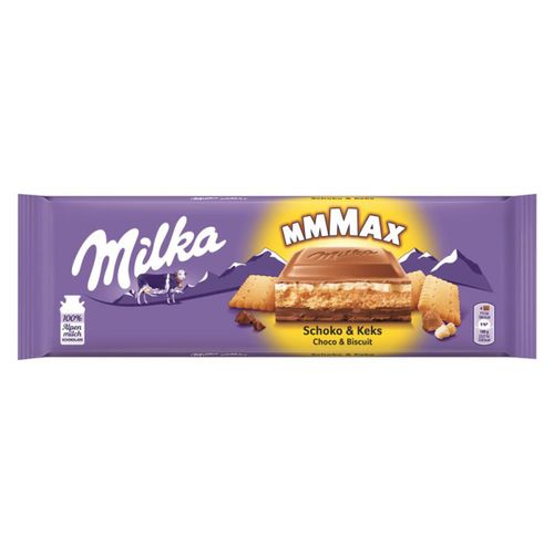 Milka MMMAX chocolate & biscuit 300g from Milka