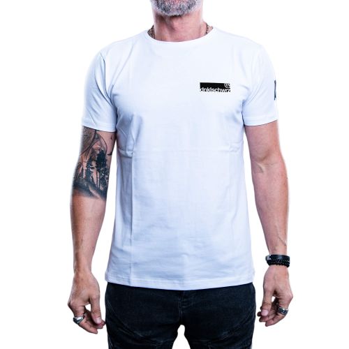 Dunkelschwarz T-shirt DS-1 MINIDNKL white