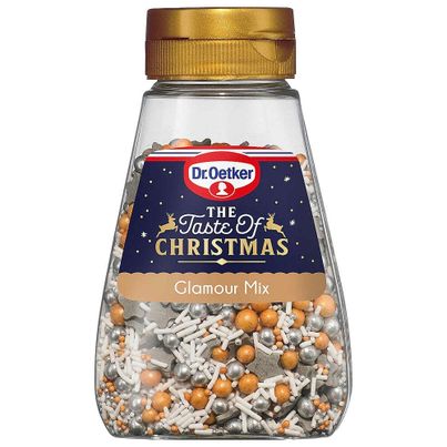 Dr. Oetker Xmas Glamour Mix Streudekor 115g