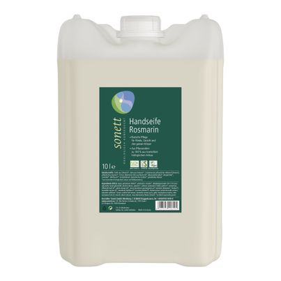 Organic hand soap rosemary refill 10000ml from sonett