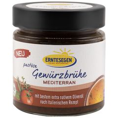 Bio Pastöse Gewürzbrühe Mediterran 200g - 6er Vorteilspack von Erntesegen