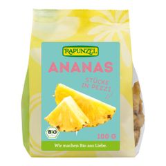 Bio Ananas Stücke getrocknet 100g - 8er Vorteilspack von Rapunzel