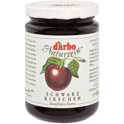 Darbo Naturrein Schwarzkirschen Konfitüre Extra 450g