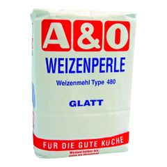 Weizenperle 480 glatt 1000g - 10er Vorteilspack von A&o