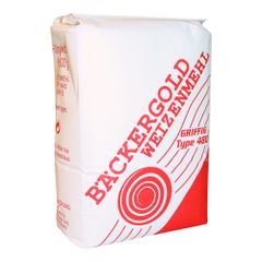 Bäckergold W-Mehl480 griffig 1000g - 10er Vorteilspack von Mantler Mühle