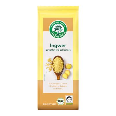Bio Ingwer gemahlen 40g von Lebensbaum