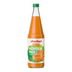 Bio Möhrenmost milchsauer MW 700ml - 6er Vorteilspack von Voelkel