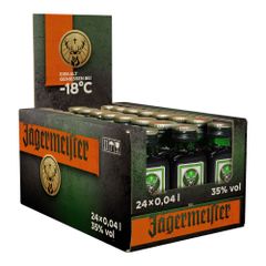 Jägermeister (24) 35 %vol. 40ml - 24er Vorteilspack von Jägermeister