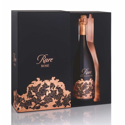 Champagne Rare Rose 2008 im edlen Einzelkarton 750ml von Schlumberger