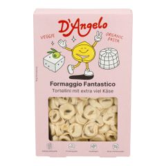 Bio Tortellini Käse 3-Käse Füllung 250g - 10er Vorteilspack von D'angelo Pasta