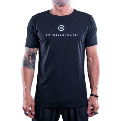 Dunkelschwarz T-Shirt DS-1 ROLLUP22 black