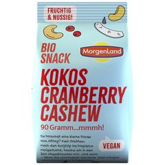 Bio Nussmischung Kokos Cranberry 90g - 8er Vorteilspack von Morgenland