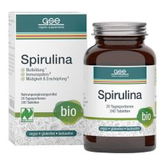 Bio Spirulina 240 Stück 500mg 240ct von Gse