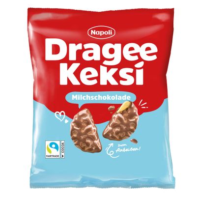 Napoli Dragee Keksi Milchschokolade - 165g