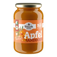 Bio Apfel-Sanddornmus gesüßt 360g - 12er Vorteilspack von Bauck Mühle