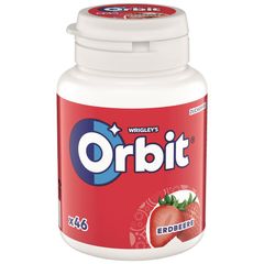 Orbit Bottle Erdbeere - 6er Vorteilspack von Wrigley