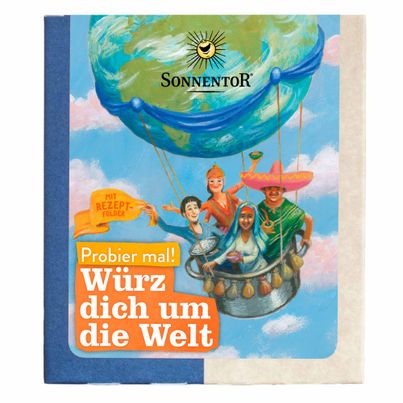Bio Würz Dich um die Welt 50g - 8er Vorteilspack von Sonnentor