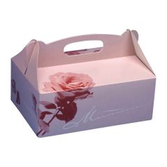 Mehlspeisboxen rose 23x16x9cm 15er Vorteilspack