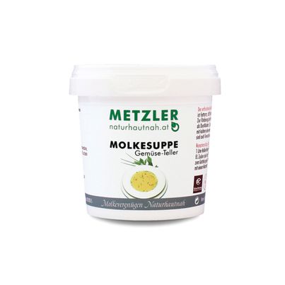 Molke Suppe Gemüseteller 100g von Metzler Molke