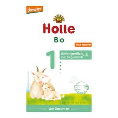 Bio Babymilch - Anfangsmilch 1 aus Ziegenmilch 400g - 5er Vorteilspack von Holle