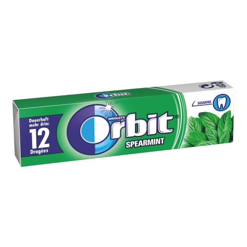 Orbit Chewing Gum Dragee Spearmint 12pcs - value pack of 30 from Orbit