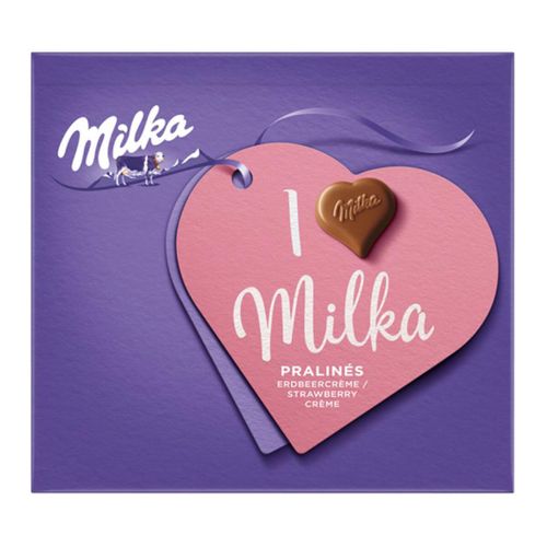 Milka I Love Milka Strawberry 110g from Milka