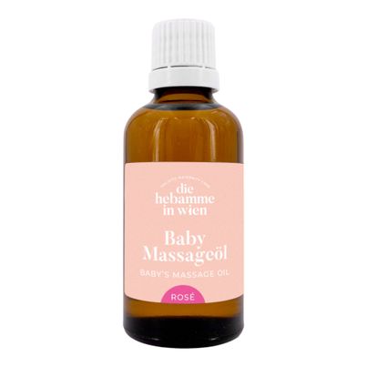 Babymassageöl Rose - a touch of rose 50ml von die Hebamme in Wien