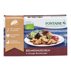 Bio Miesmuscheln in Marinade 125g - 10er Vorteilspack von Fontaine