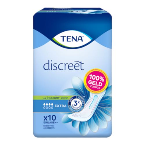 Discreet Extra Slipeinlage 10Stück von Tena