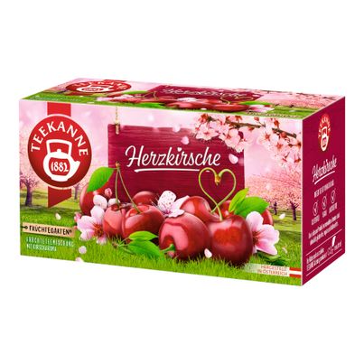 Früchtegarten Herzkirsche Tee 20 Beutel von Teekanne